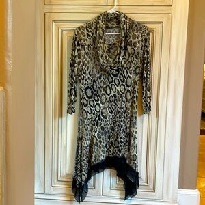 Animal print long top by Cupid